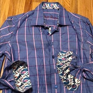 Robert graham button down shirt